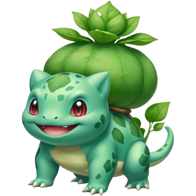 Bulbasaur (full body) emoji