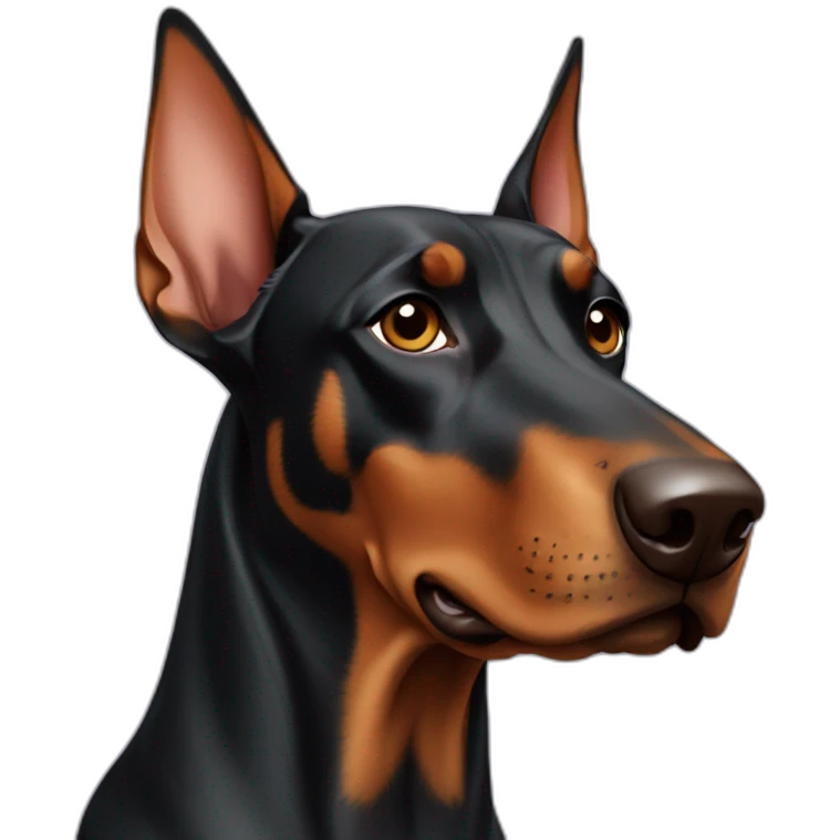 Doberman emoji