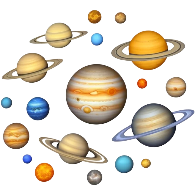 solar system emoji