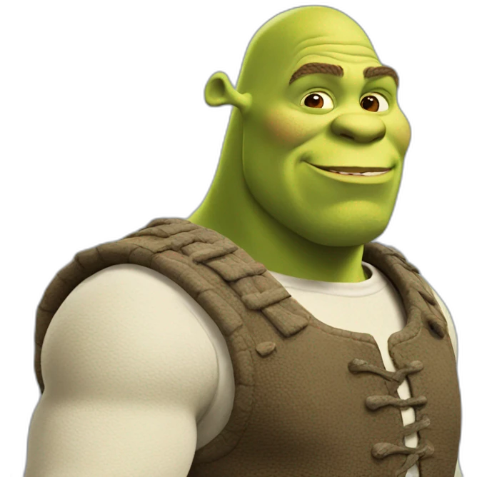 white-shrek emoji