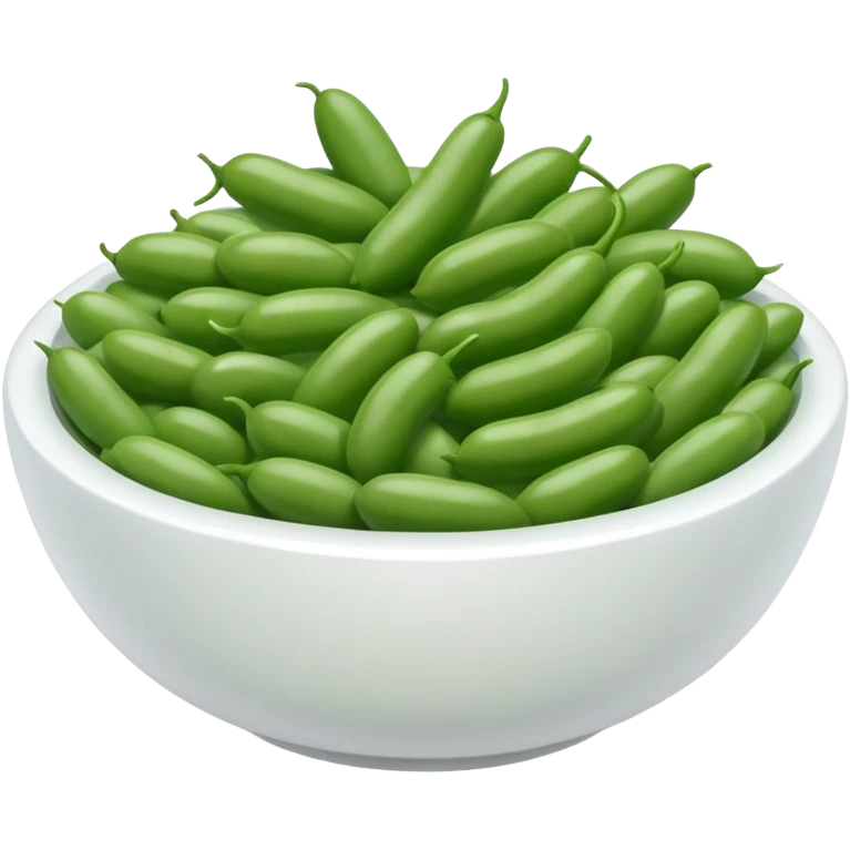 BEANS IN THE WHITE BOWL emoji