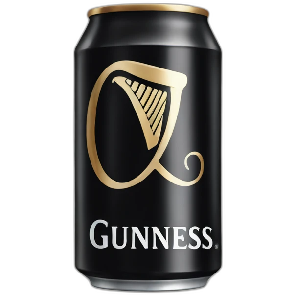 Guinness beer can emoji