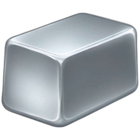 Silver ingot emoji