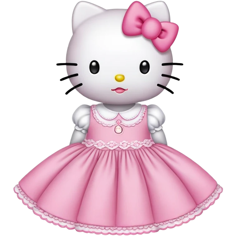 hello kitty smocking  emoji