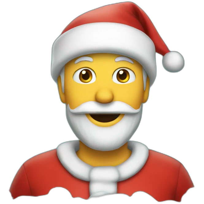 Santa classe emoji