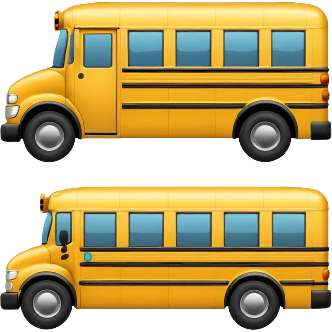 scholl bus emoji