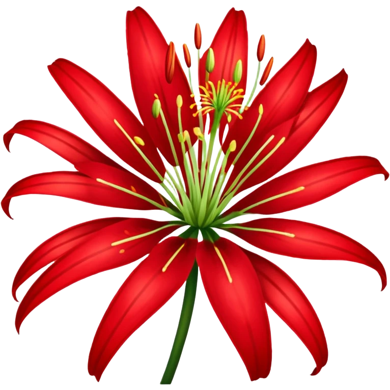 Red spider lily emoji