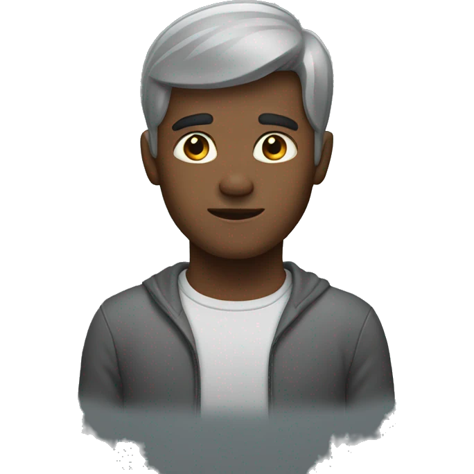 Grey  emoji