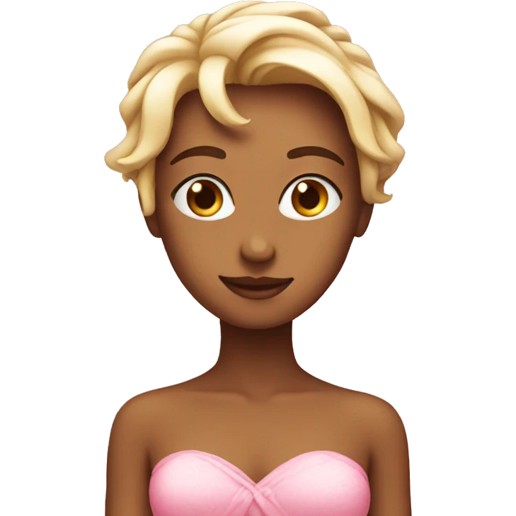 pink in love emoji emoji