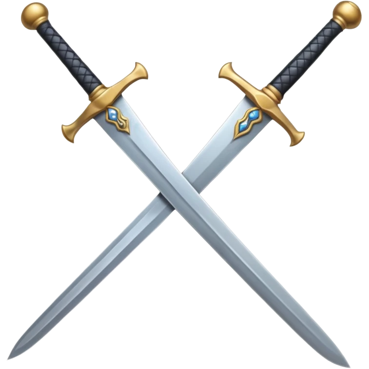 Sword with dual edge emoji