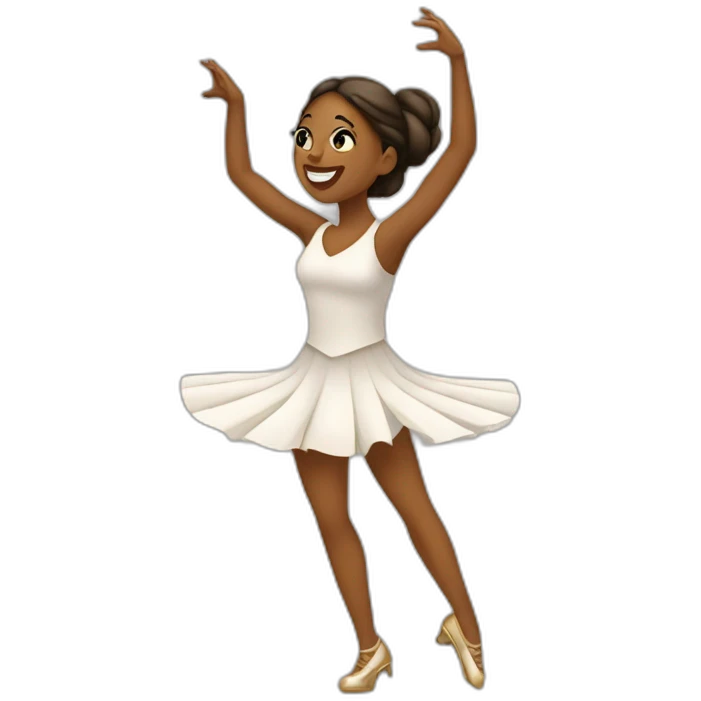 Danseuse street jazz emoji