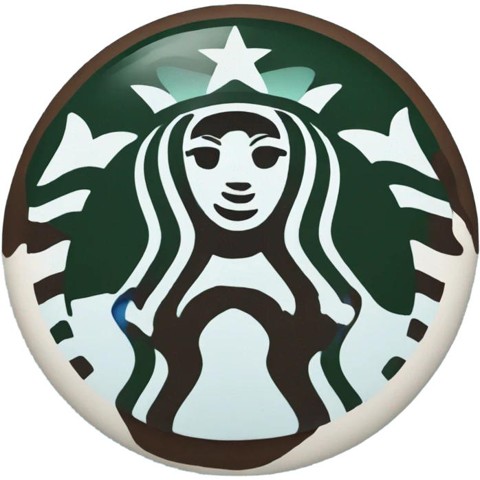 Blue Starbucks  emoji
