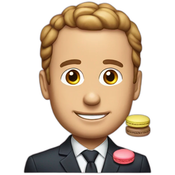 MACRON EN MACARON emoji