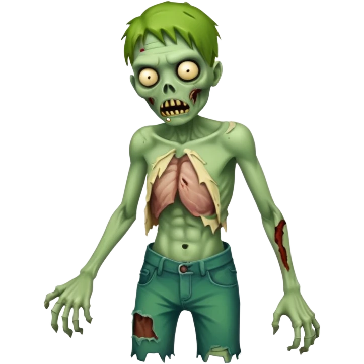 green zombie  emoji
