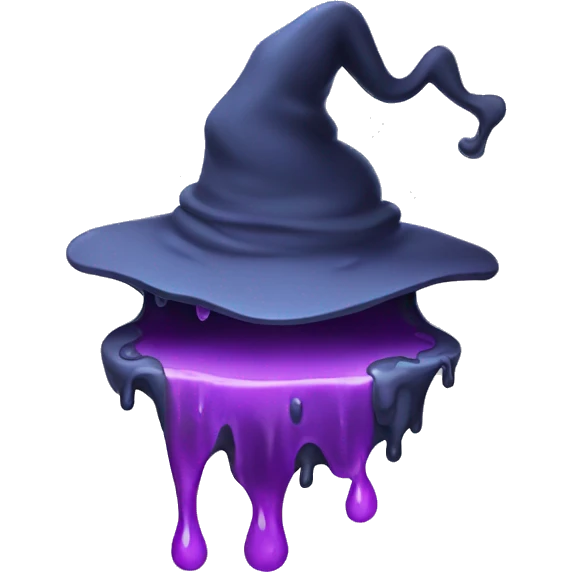melting witch emoji