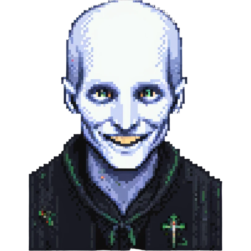 smiling Voldemort emoji