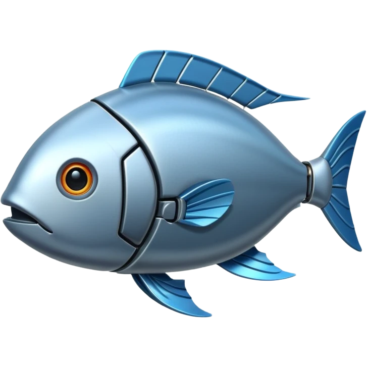 robotic fish emoji
