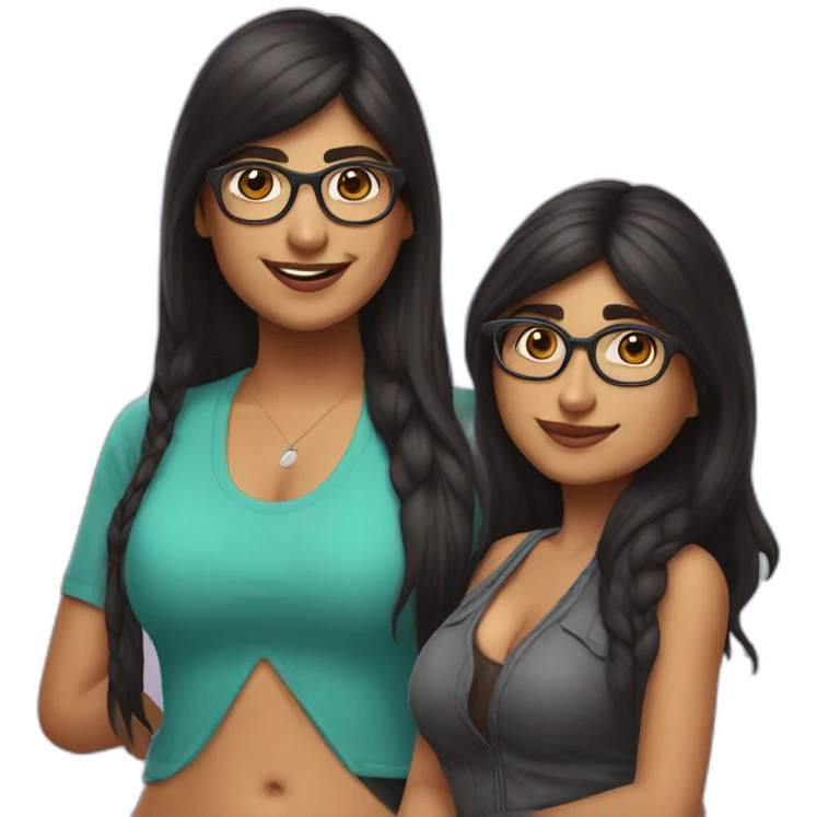 Ta mère et mia khalifa emoji