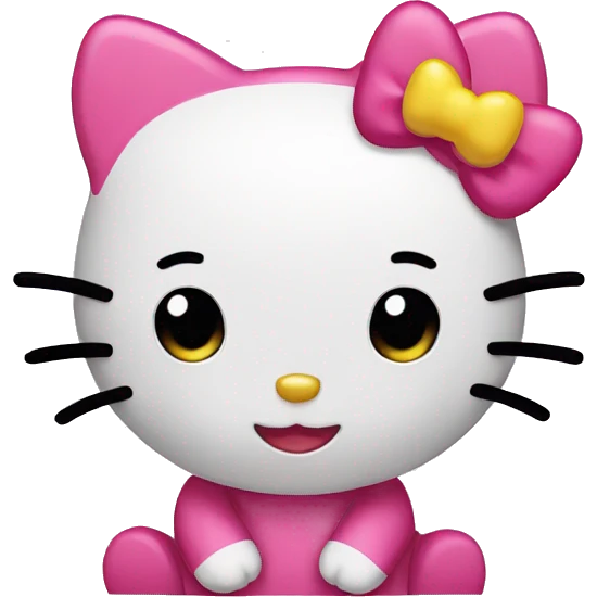 Hello kitty emoji