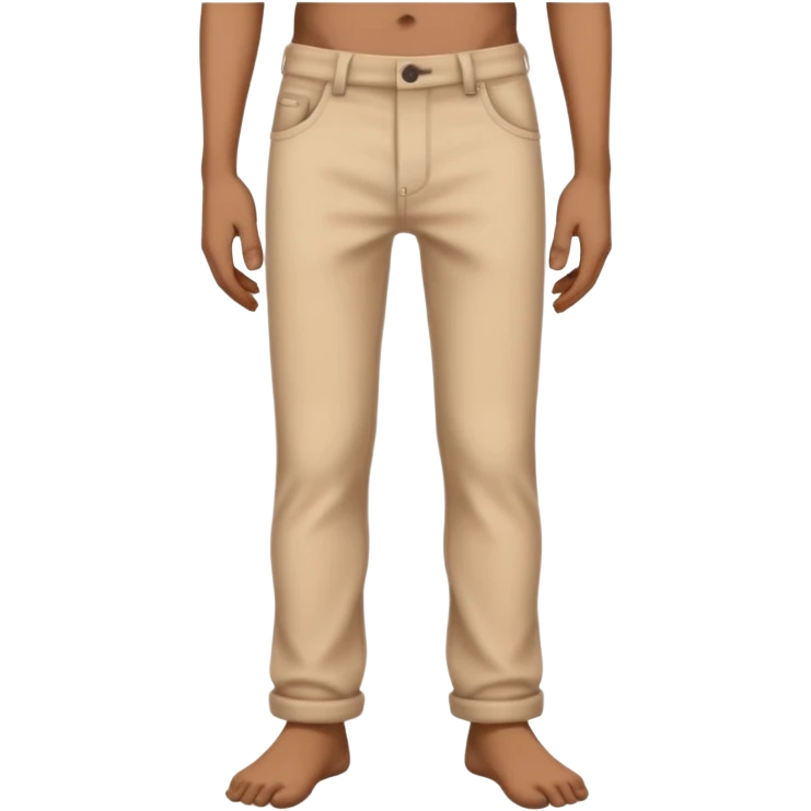 Stripping off the pants emoji