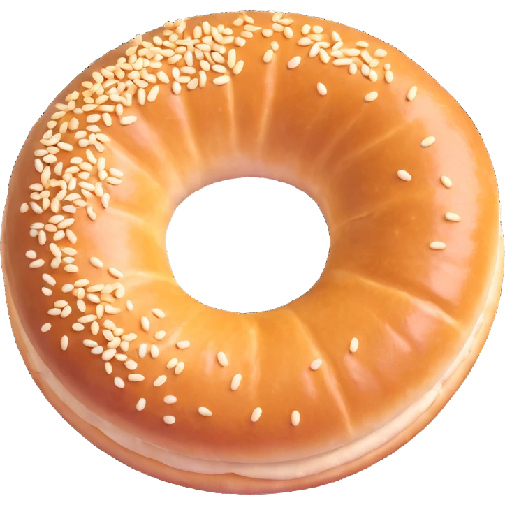 simit with extra sesame seeds emoji