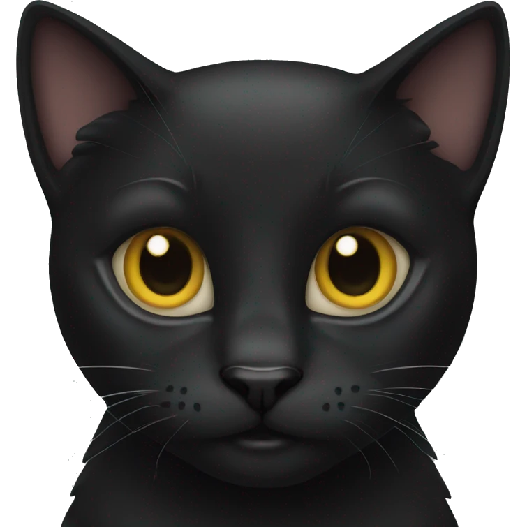 Black cat emoji