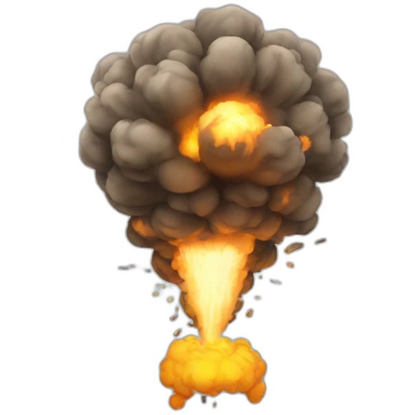 explosion face emoji emoji