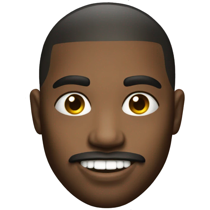 a thug with diamond grills emoji