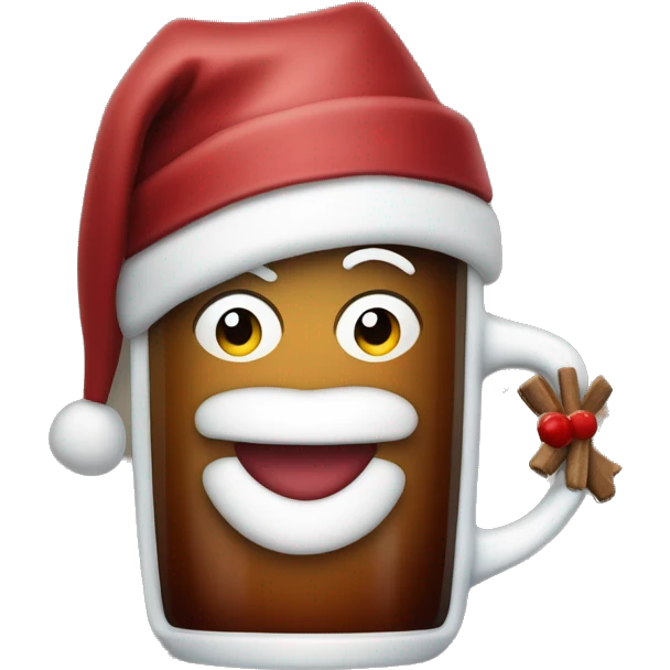 Glühwein auf dem Weihnachtsmarkt  emoji