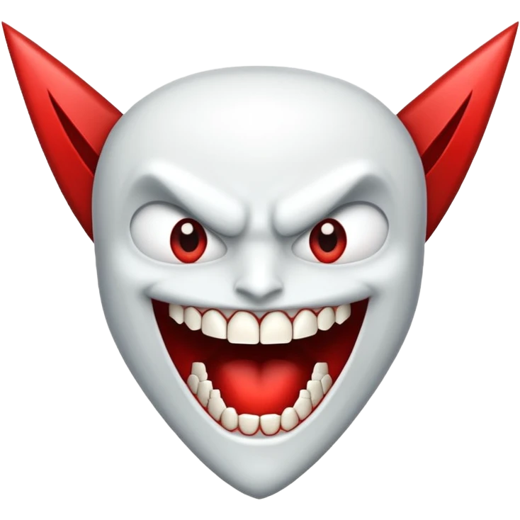 Vampire teeth  emoji