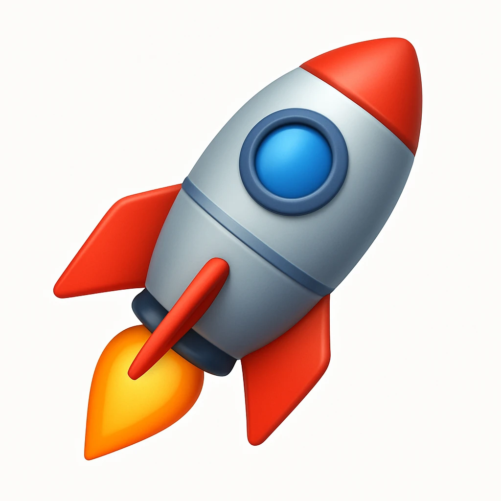 rocket emoji