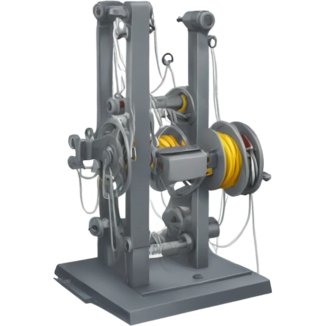 Cable machine emoji