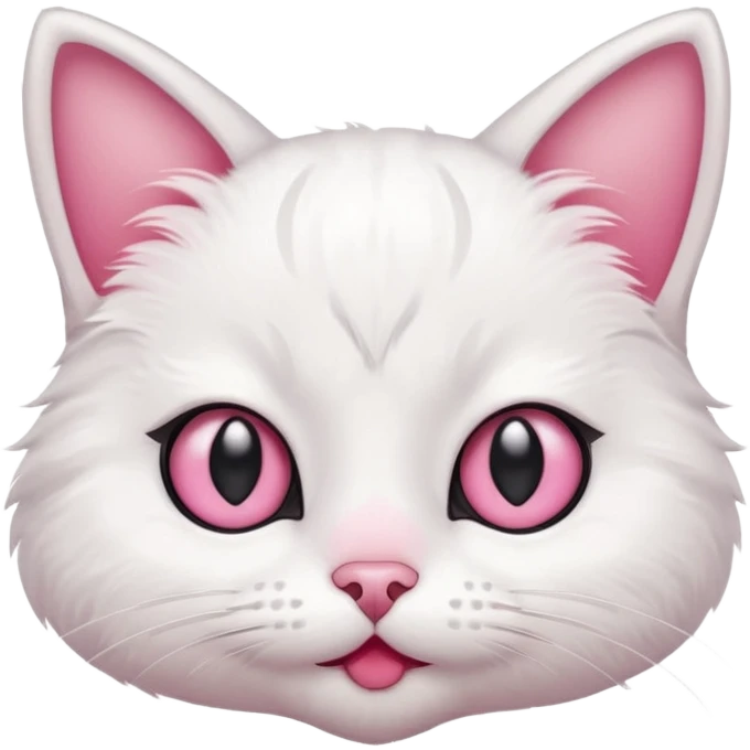gato con espreciones de anime emoji