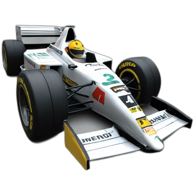 1991 minardi F1 car emoji
