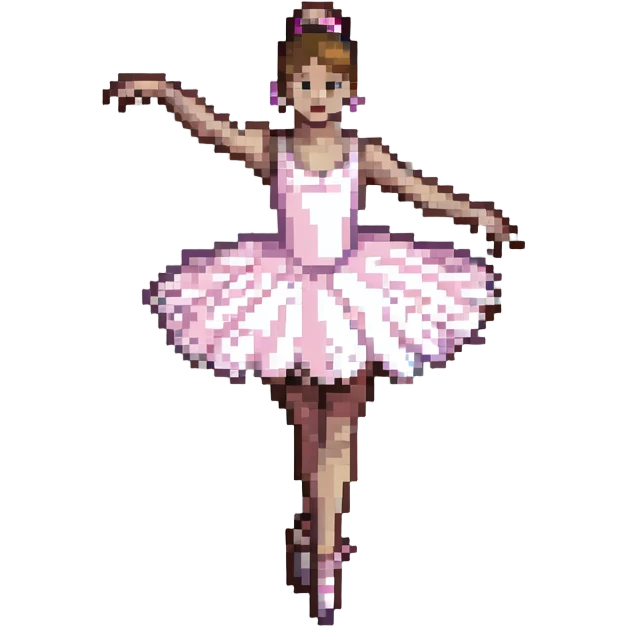 A ballerina dancing in a hip-hop style emoji