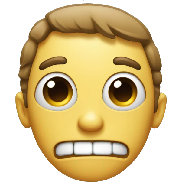 emoji head looking mischievous emoji