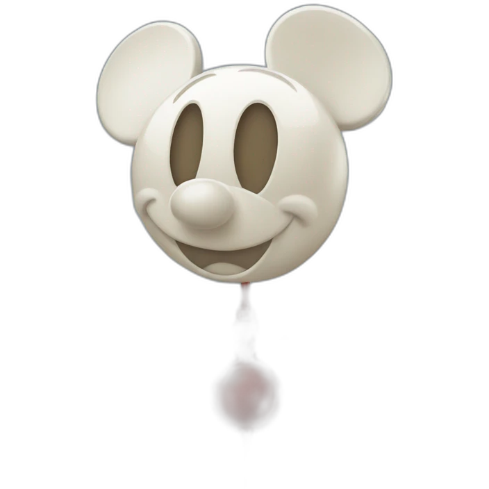 mickey mouse is a weather vane emoji