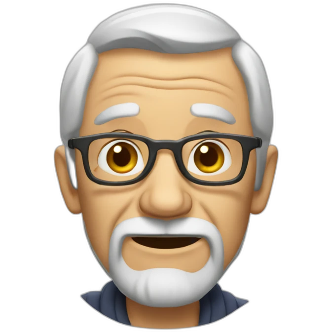 silly old hardman emoji