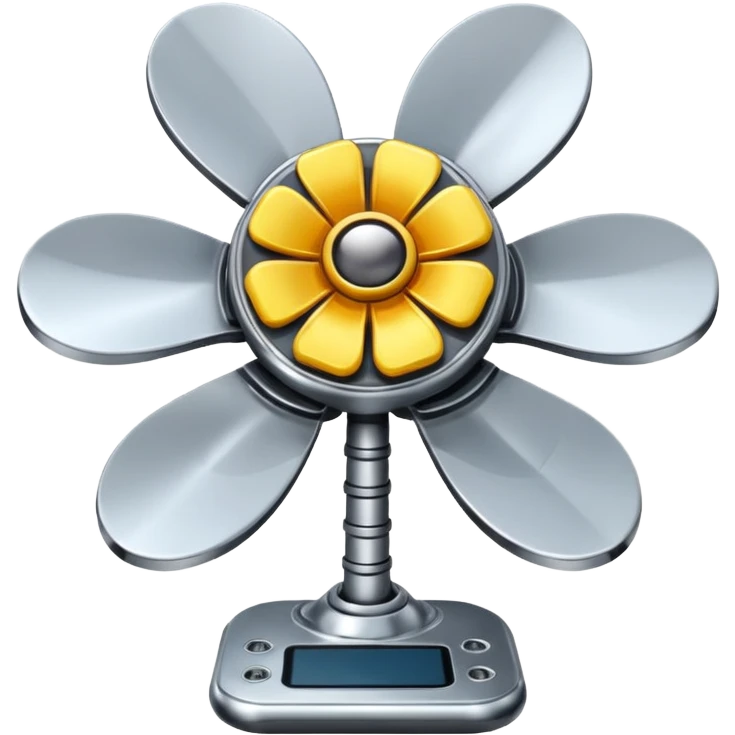 Computer Flower emoji