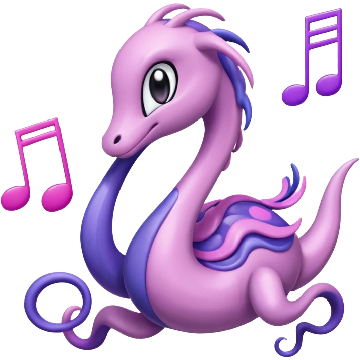 Meloetta-Goodra-Pokémon-Fakémon-fusion-creature emoji