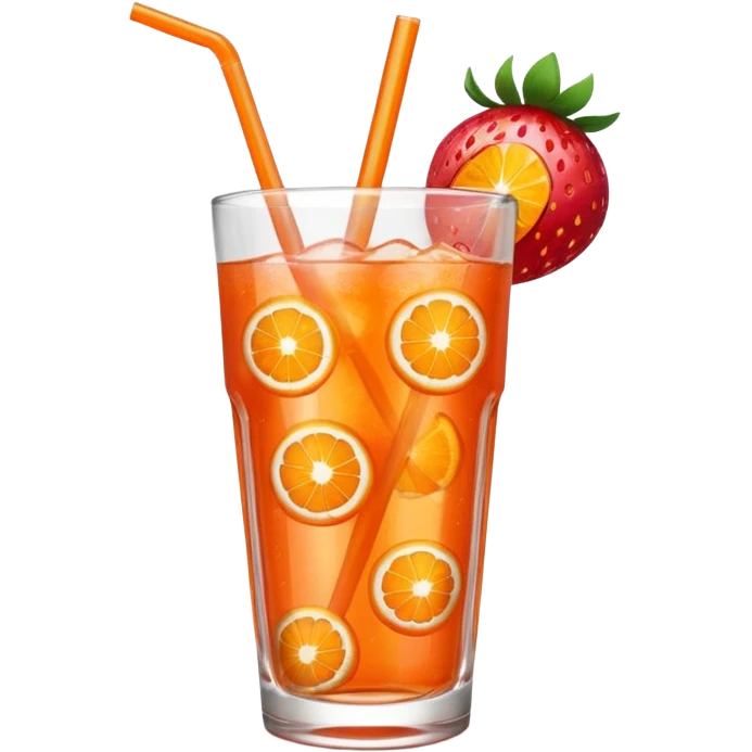 hyper strawberry  Fanta  emoji