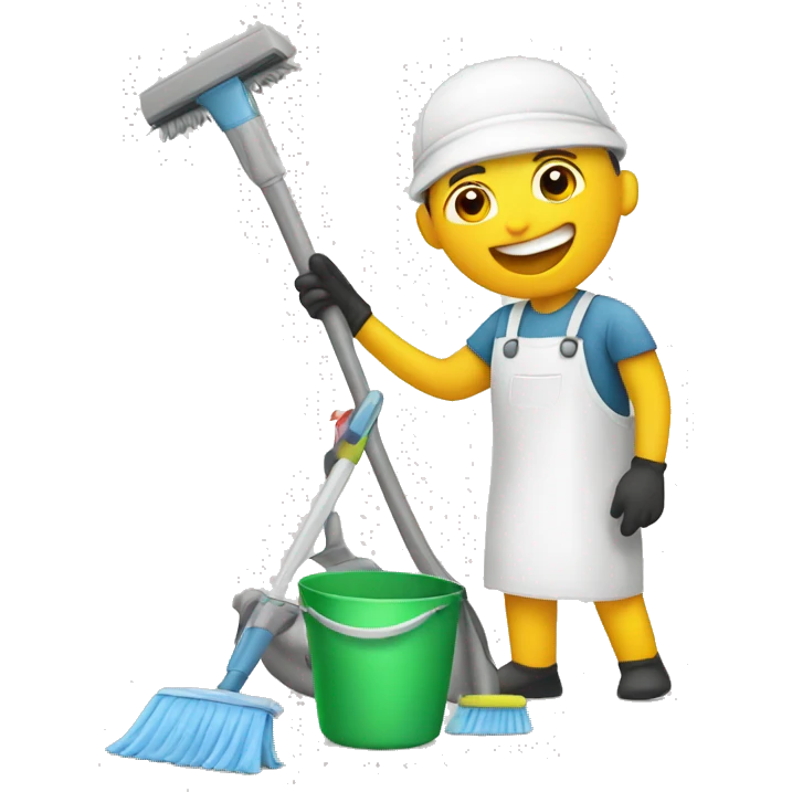 Home cleaning  emoji