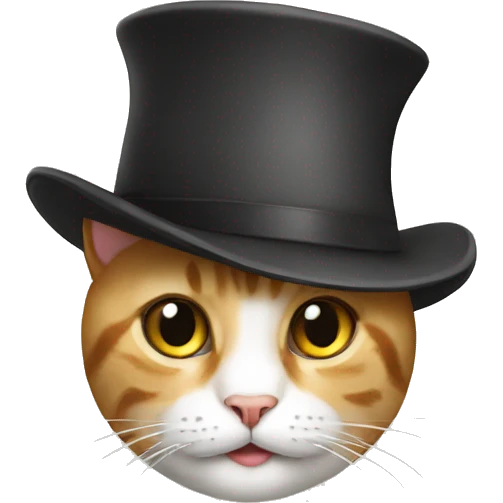 cat in a hat emoji