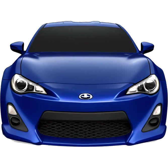   Giant dark blue Scion FR-S rc car emoji