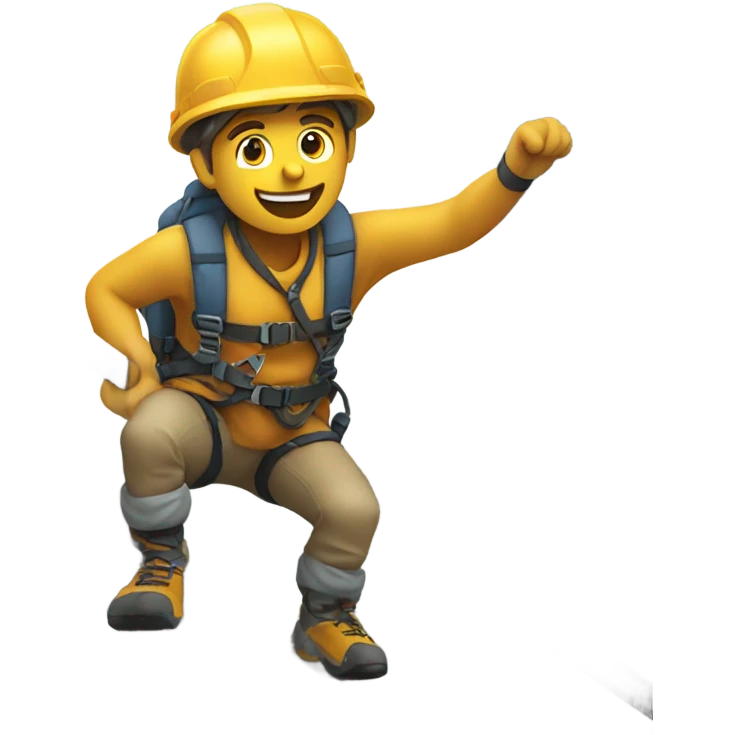 Bridge climber emoji