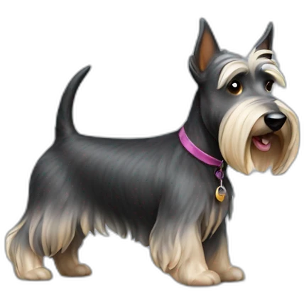 scottish-terrier-dog-walking emoji