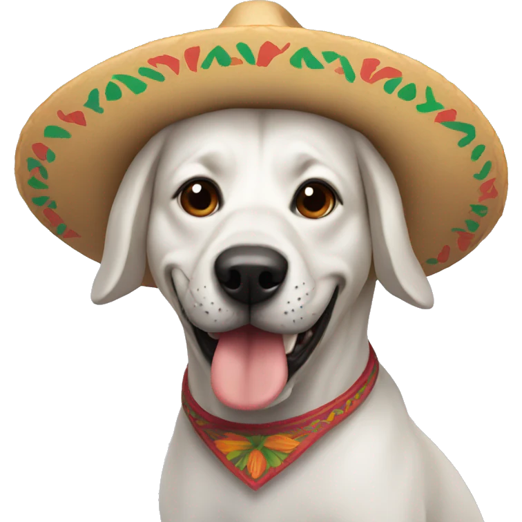 Mexican dog emoji