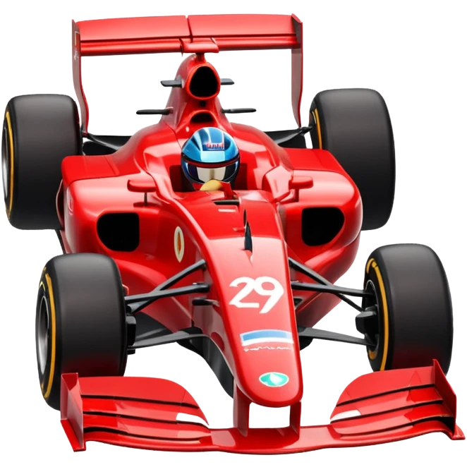 formula one car emoji
