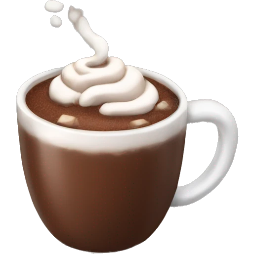 hot chocolate  emoji