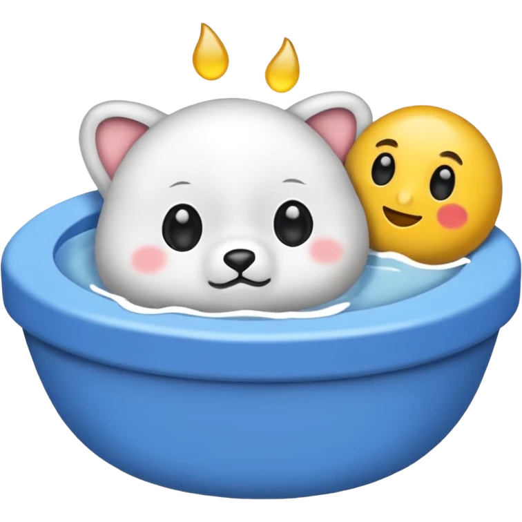 Белый Бумбокс с неоновыми колонками emoji